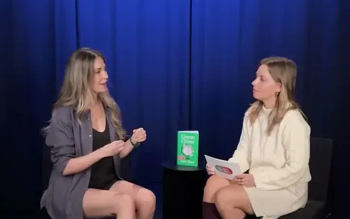 Video still from Manja’s on-camera interview with Dr. Julia Shaw